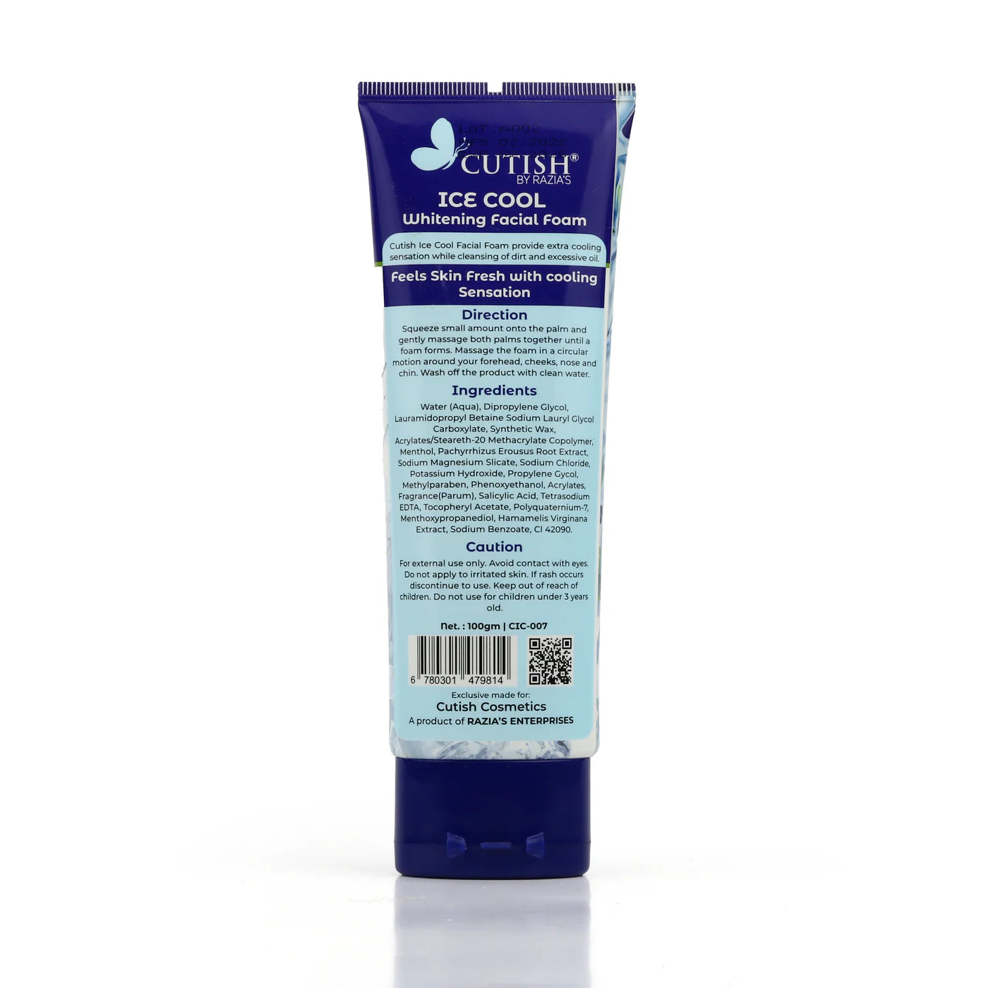 CUTISH ICE COOL FACEWASH