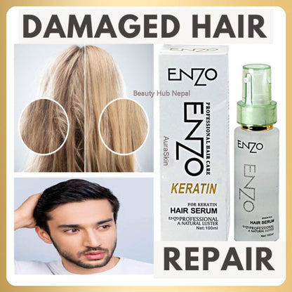 Enzo Professional Keratin Hair Serum